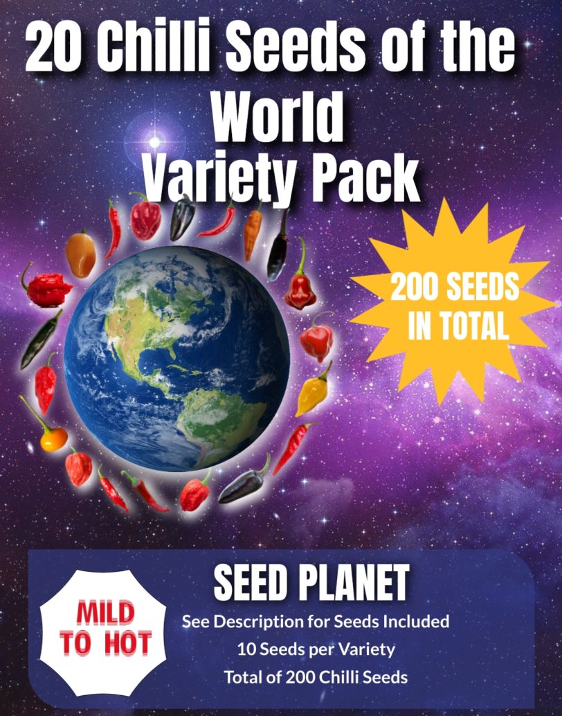 20 Different Chilli Seeds of The World