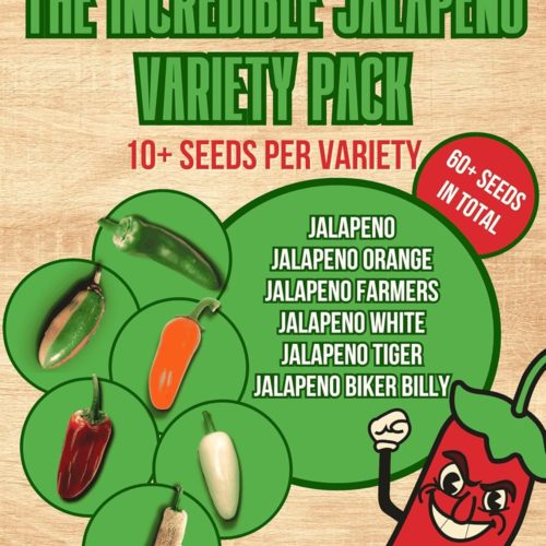 The Incredible Jalapeno Variety Pack - Six Different Varieties of The Jalapeño Pepper
