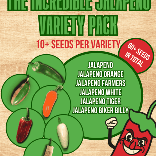 Jalapeno Seeds Variety Pack