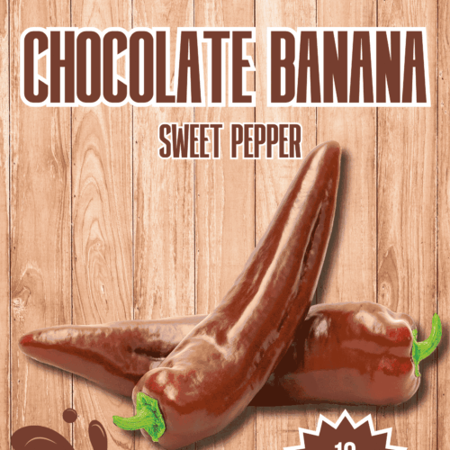 Chocolate Banana Sweet Pepper Seeds