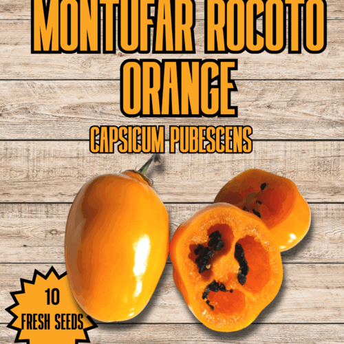 Montufar Rocoto Orange Chilli Seeds