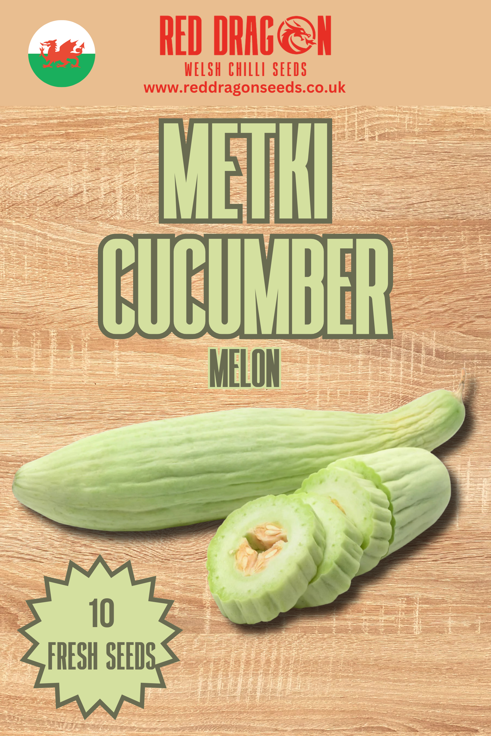 Metki Cucumber Melon Seeds
