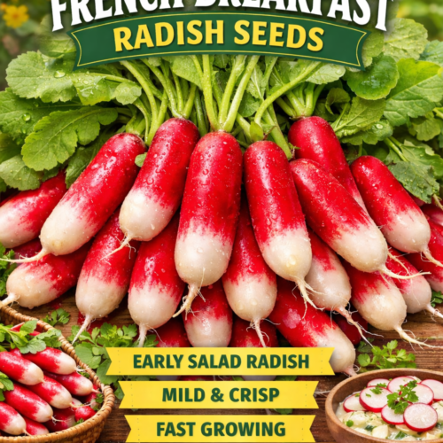 French Breakfast Radish Seeds
