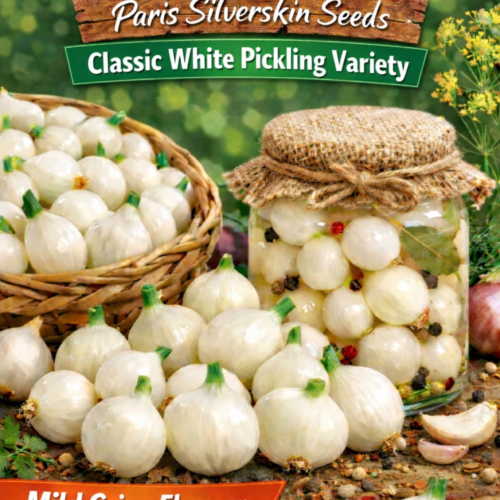 Paris Silverskin Onion Seeds