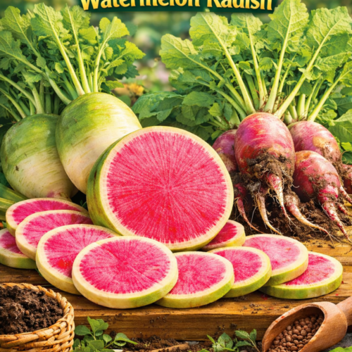 Red Meat Radish Seeds