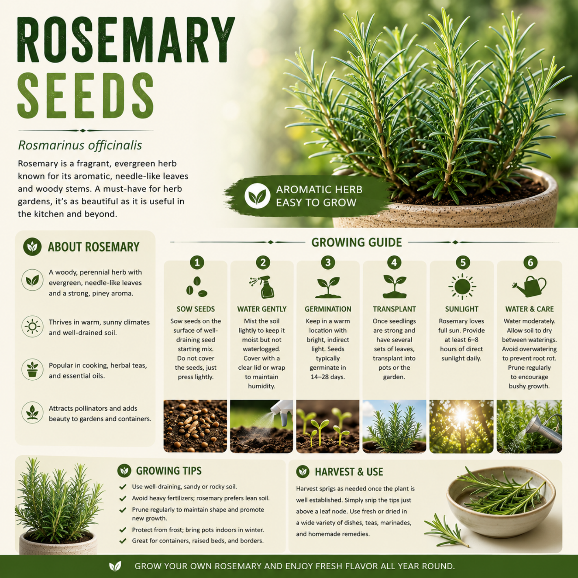 Rosemary Seeds - Image 2