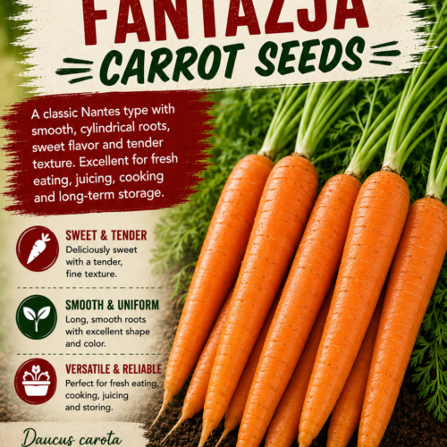 Nantes 5 Fantazja Carrot Seeds