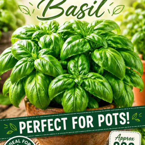 Sweet Large Leaved Basil Seeds