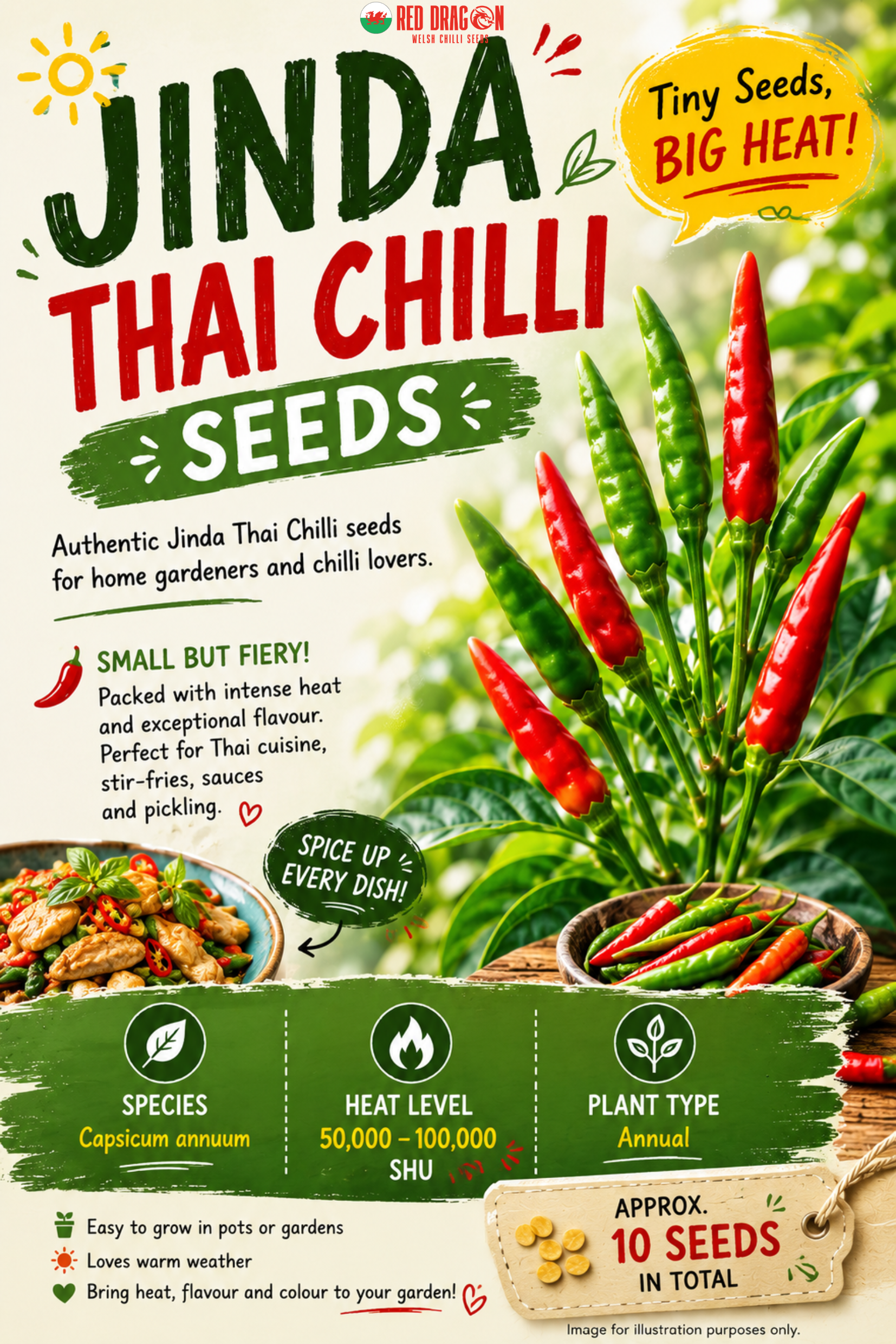 Jinda Thai Chilli Seeds