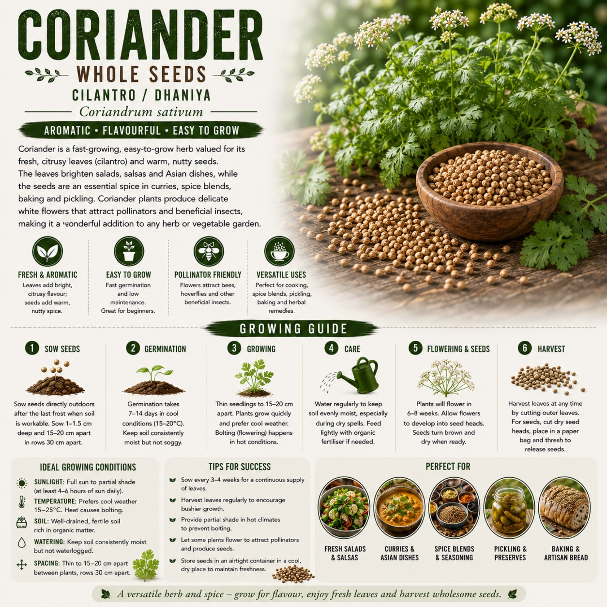 Coriander Whole Seeds - Image 2