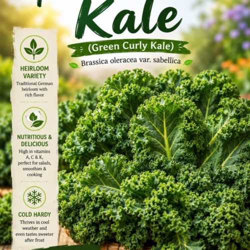 Halbhoher Grüner Krauser Kale Seeds
