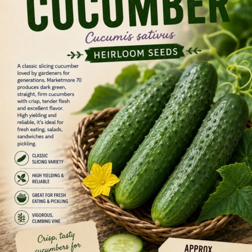 Marketmore 70 Cucumber Seeds