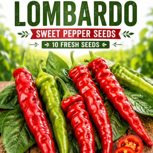 Pepperoni Lombardo Sweet Pepper Seeds