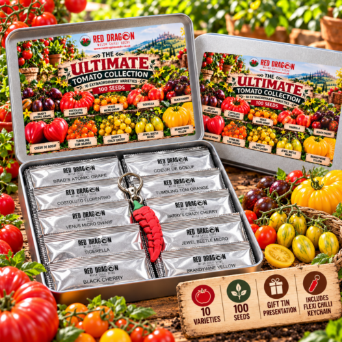 The Ultimate Tomato Seed Collection Tin