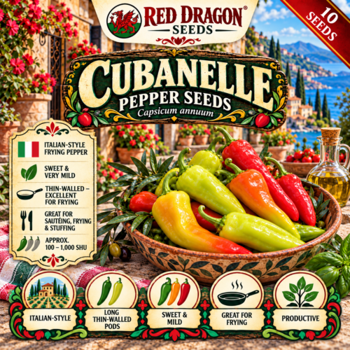 Cubanelle Chilli Seeds
