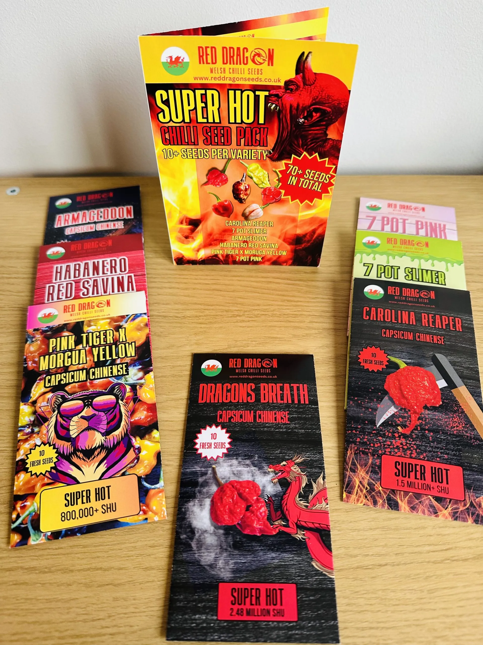 Super Hot Chilli Seed Variety Pack - Image 3