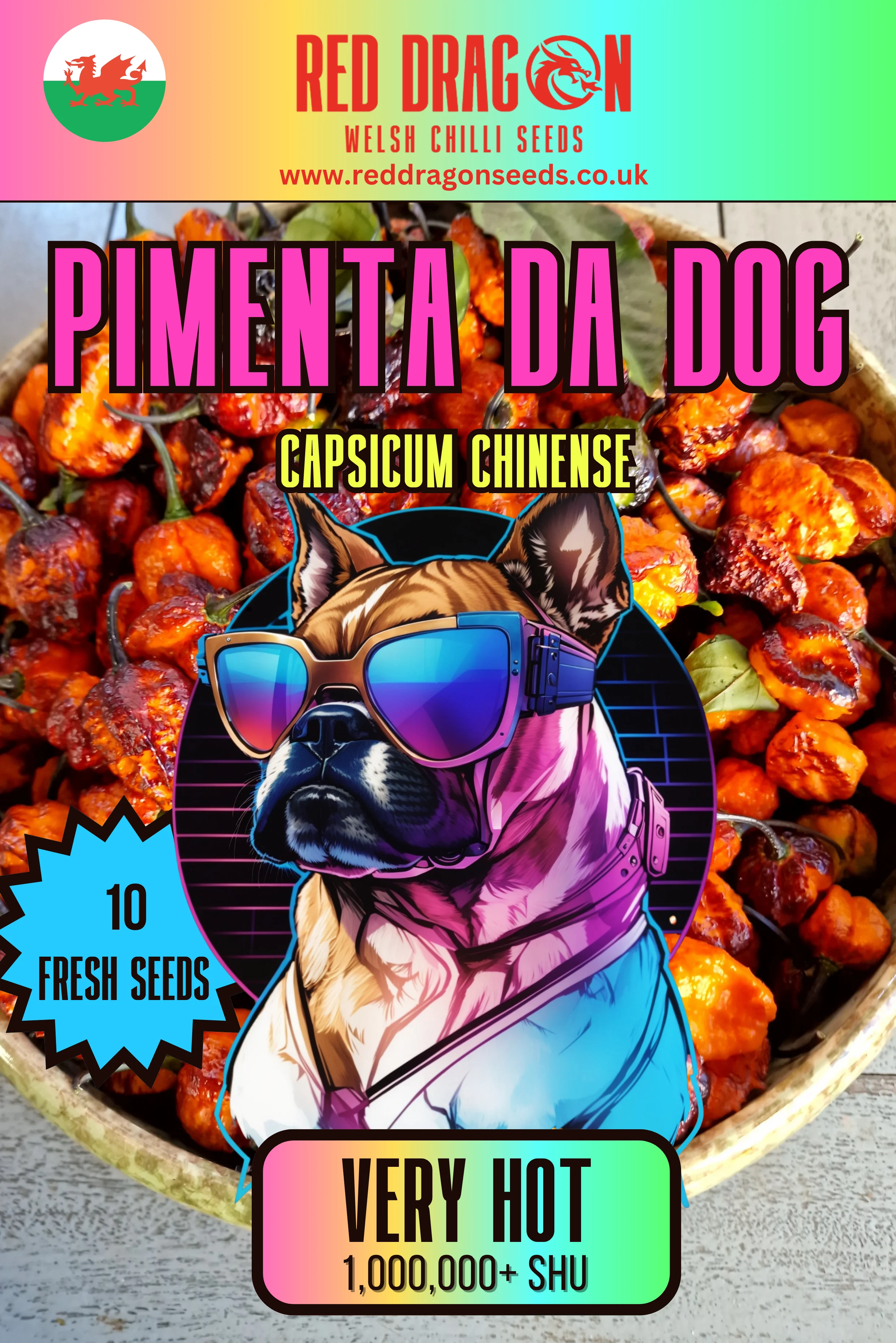 Pimenta da Dog Chilli Seeds