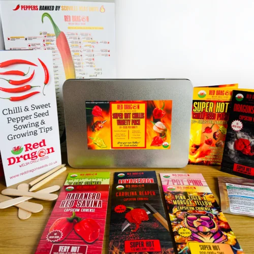 Super Hot Variety Chilli Seed Pack