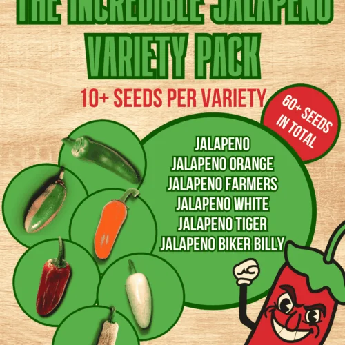 Jalapeno Seeds Variety Pack
