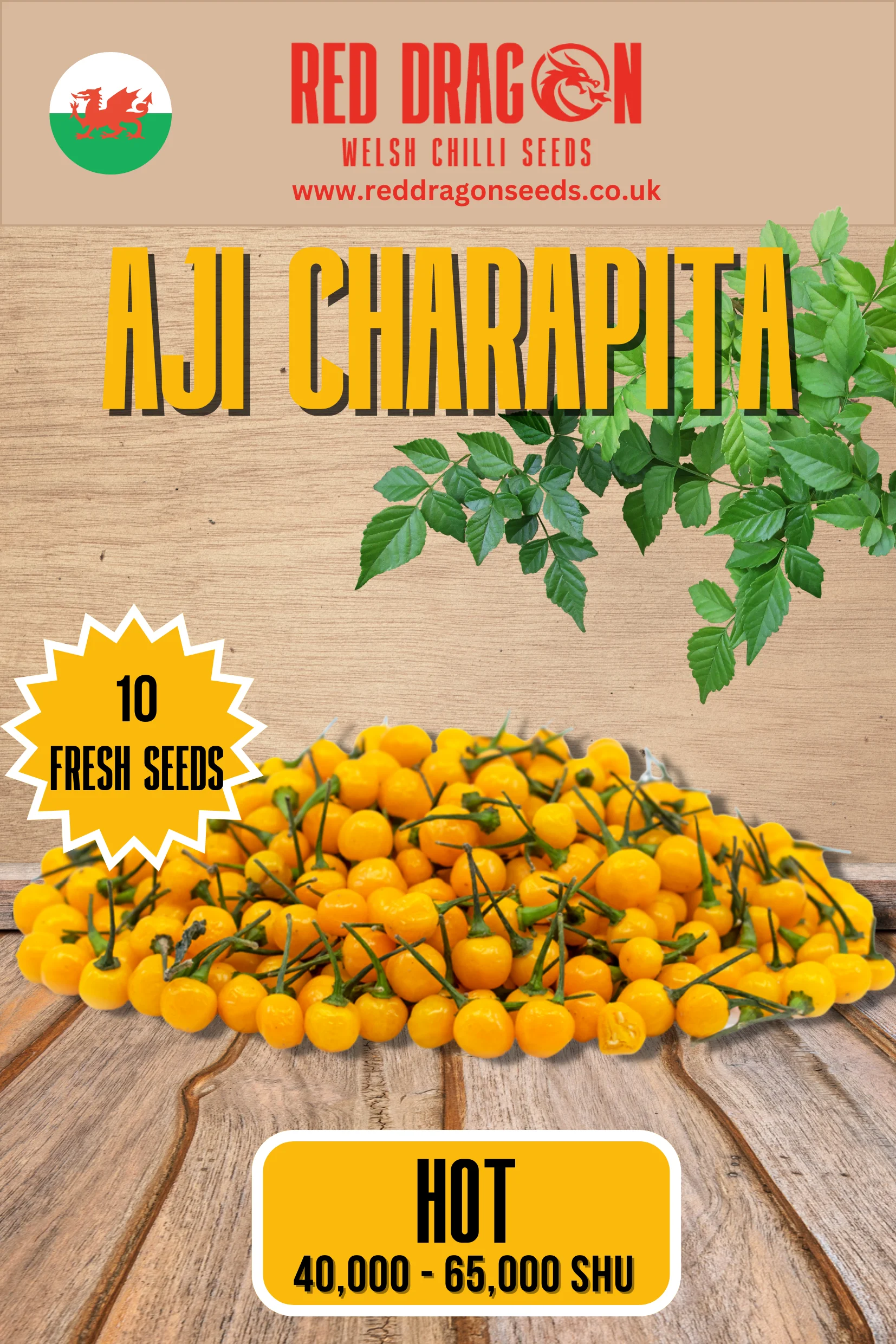 Aji Charapita Chilli Seeds