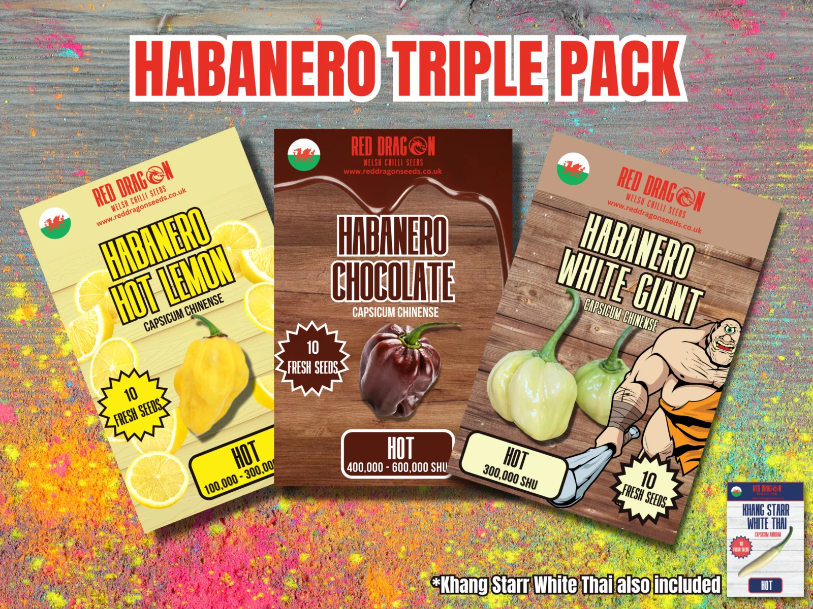Habanero Triple Pack