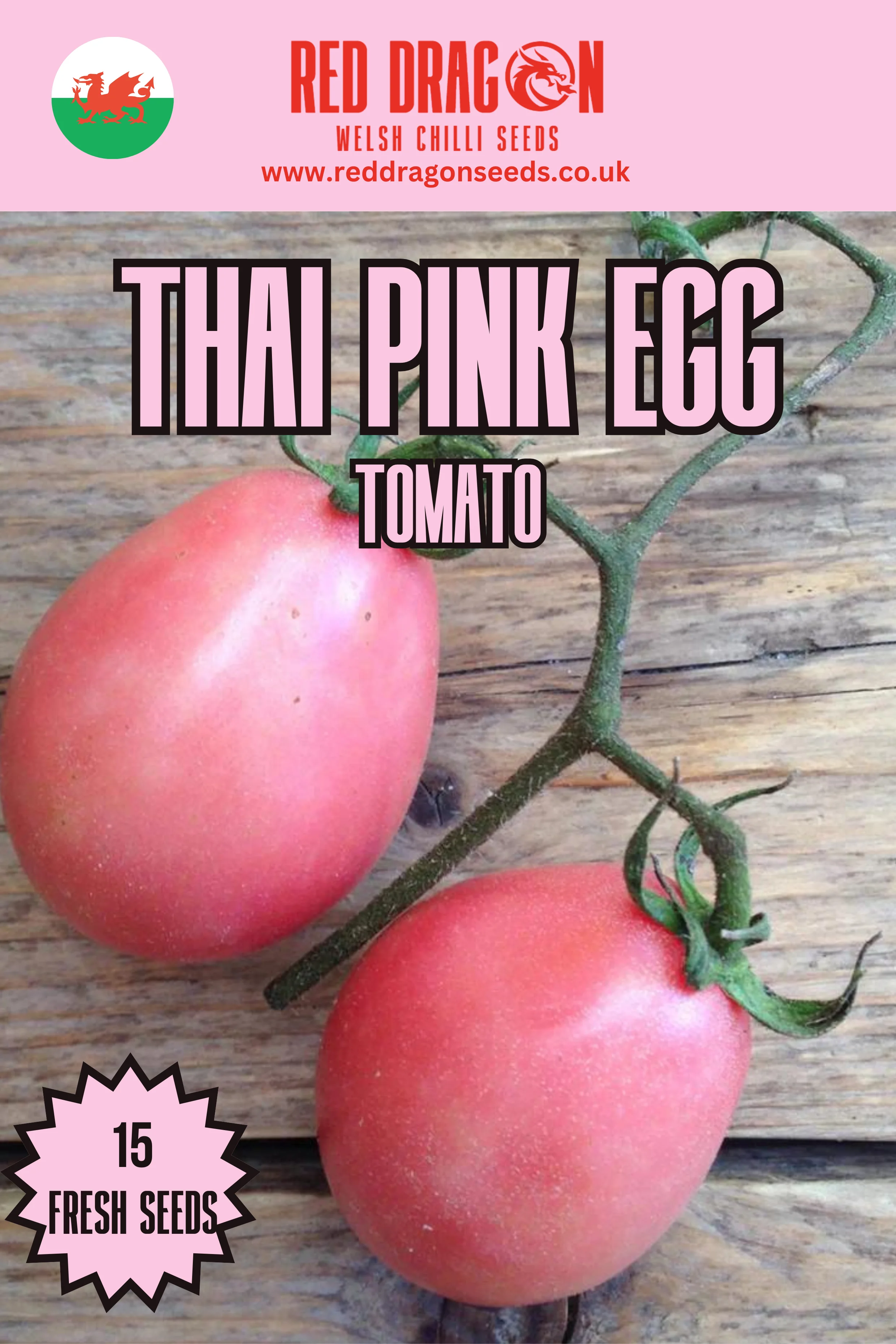 Thai Pink Egg Tomato Seeds