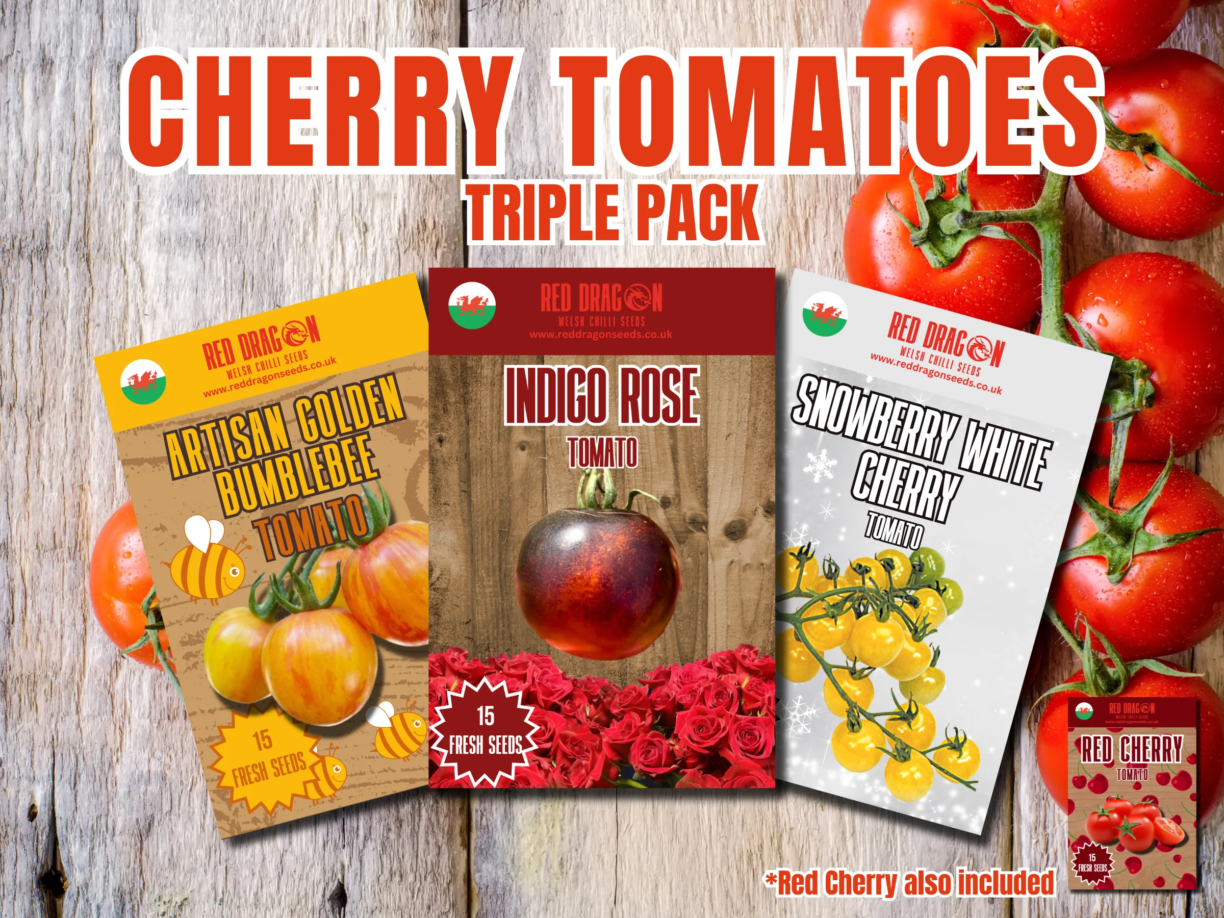 Cherry Tomatoes Triple pack