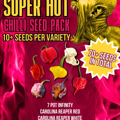 Super Hot Chilli Seed Variety Pack V2