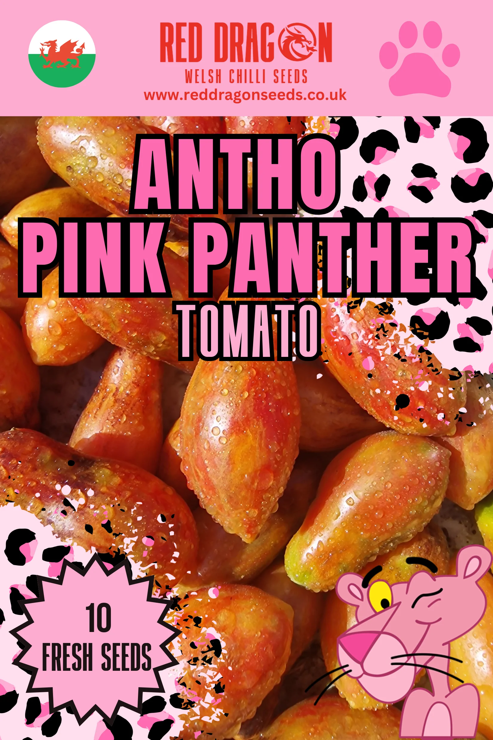 Antho Pink Panther Tomato Seeds