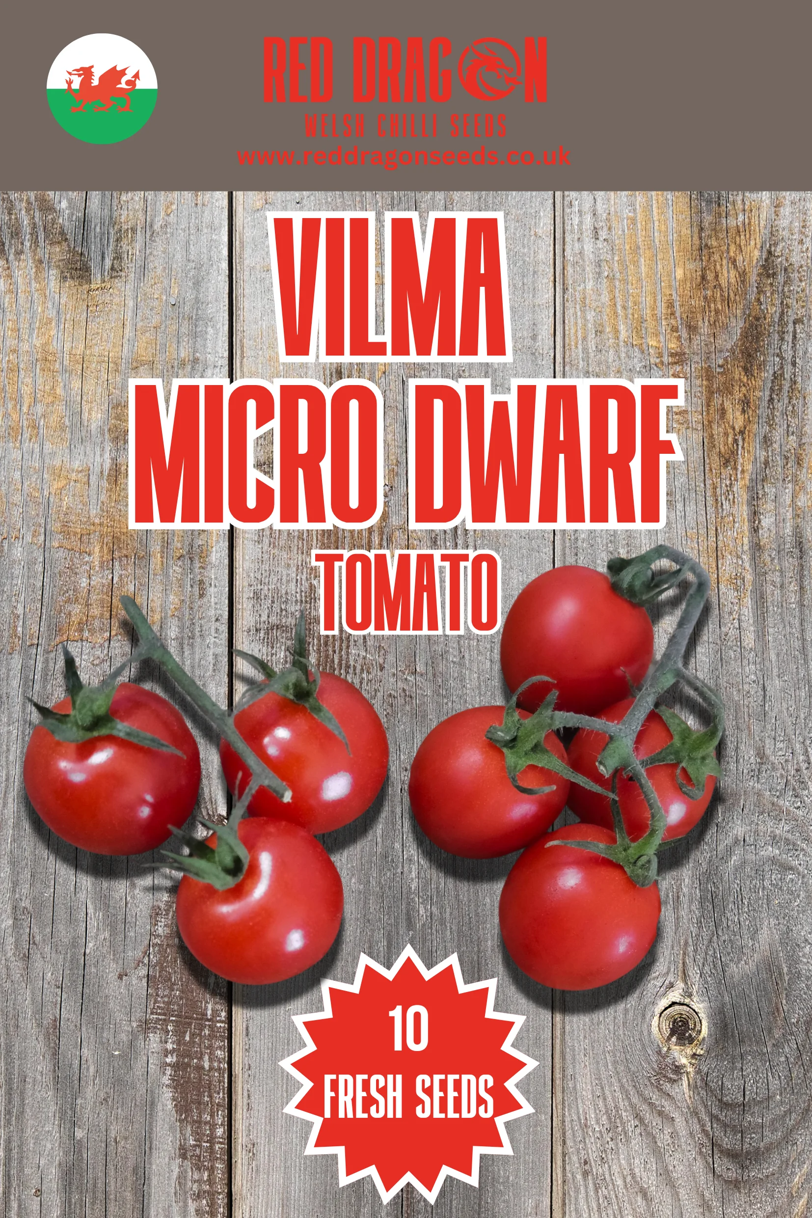 Vilma Micro Dwarf Tomato Seeds