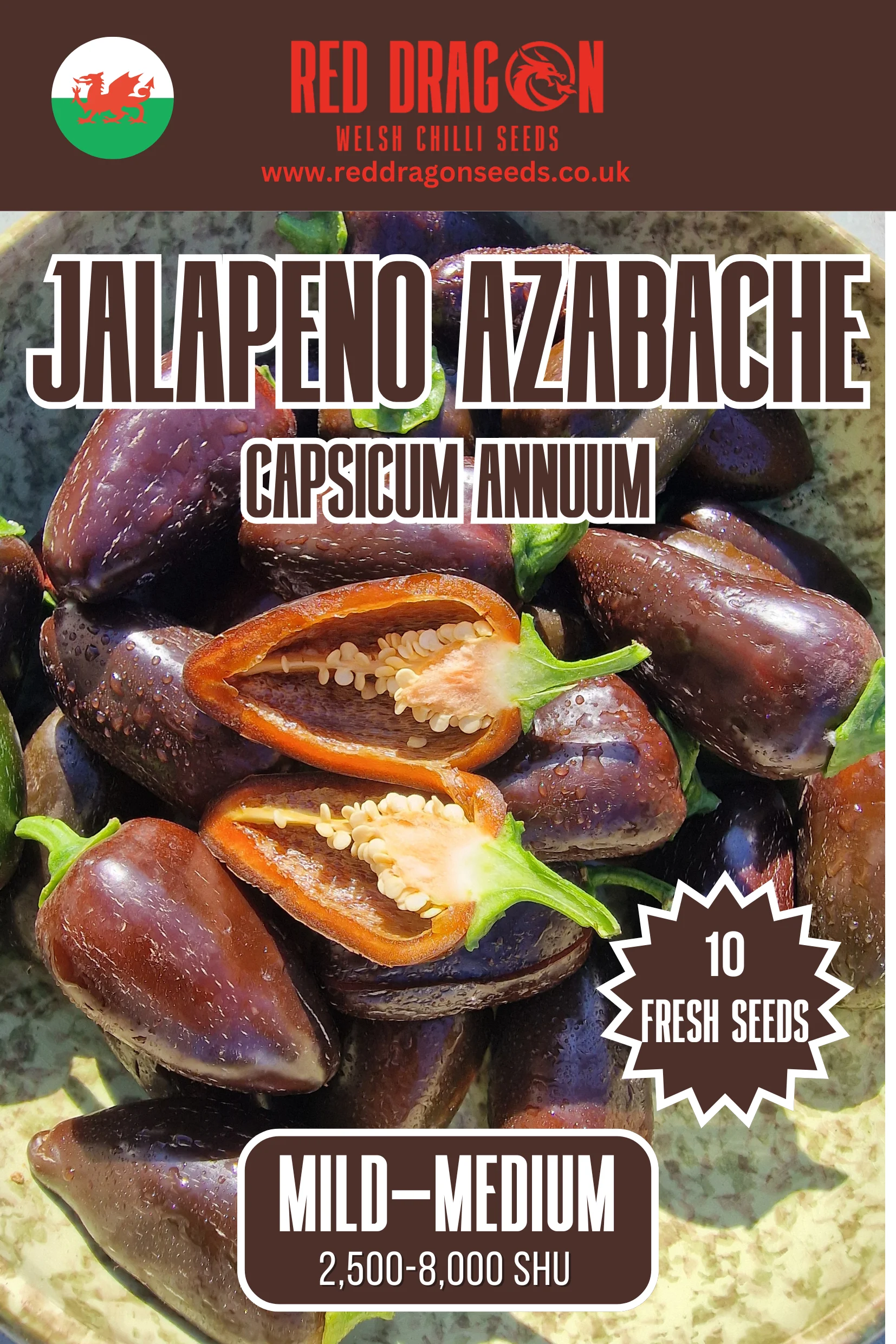 Jalapeno Azabache Chilli Seeds