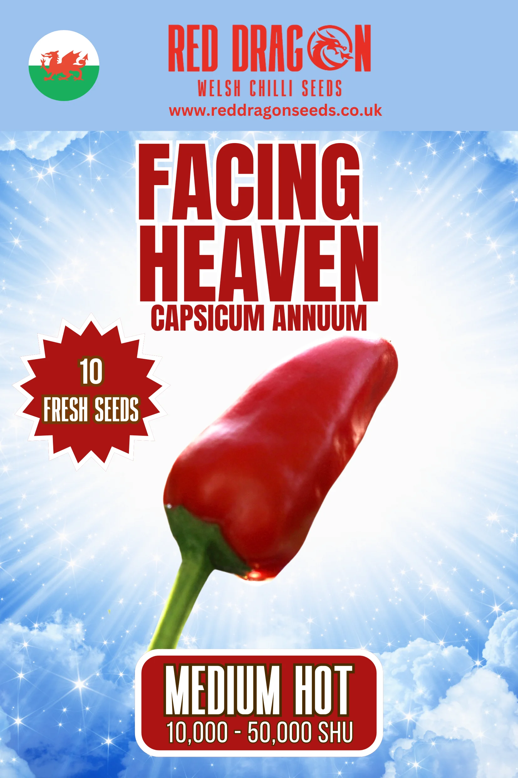 Facing Heaven Chilli Seeds