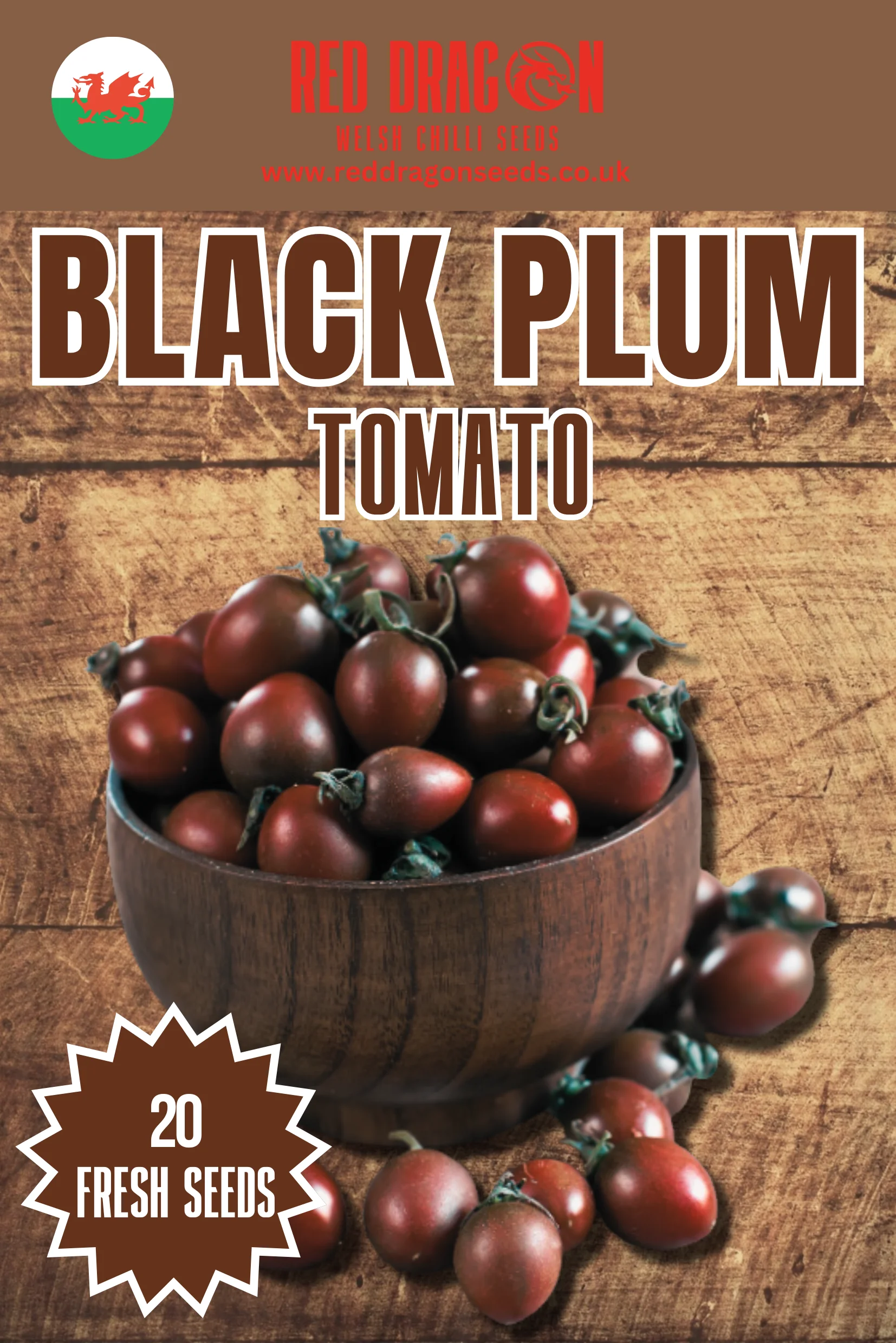 Black Plum Tomato Seeds