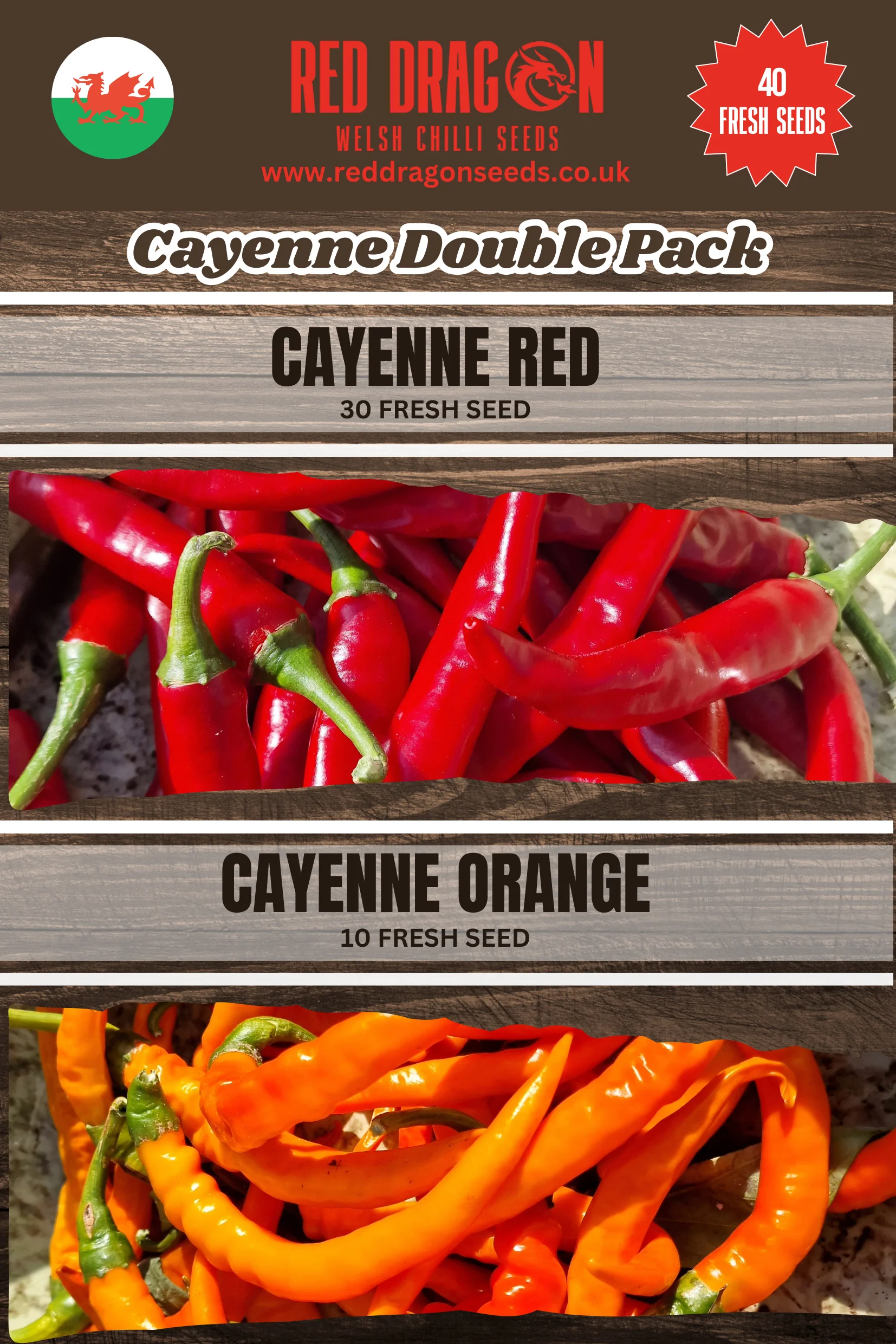 Cayenne Double Pack