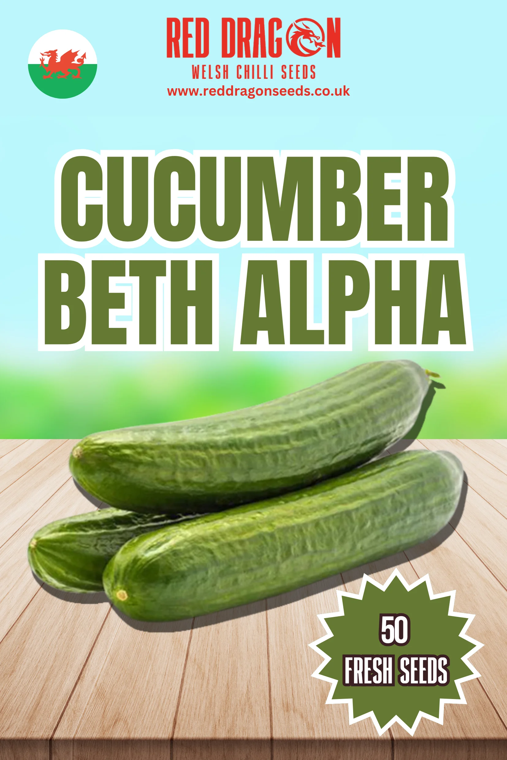 Cucumber Beth Alpha Seeds