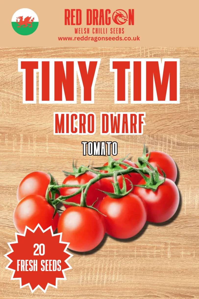 Tiny Tim Micro Dwarf Tomato Seeds