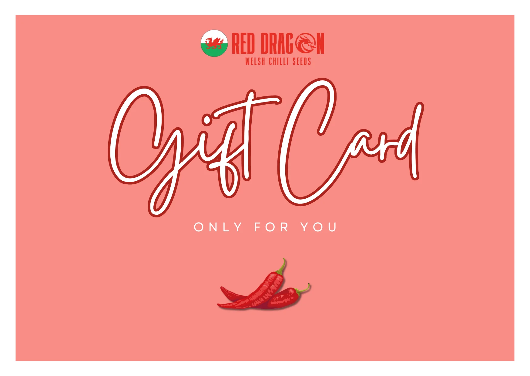 Red Dragon Seeds Gift Card
