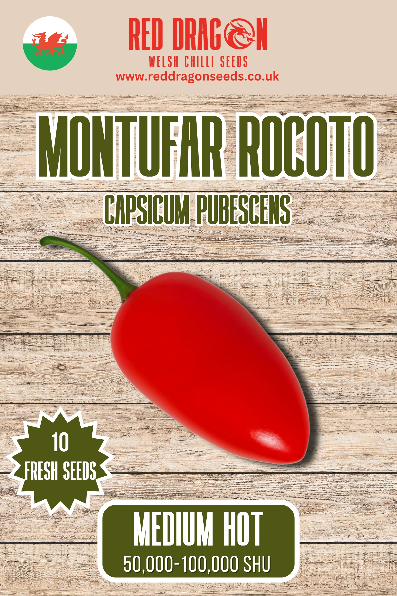 Montufar Rocoto Chilli Seeds