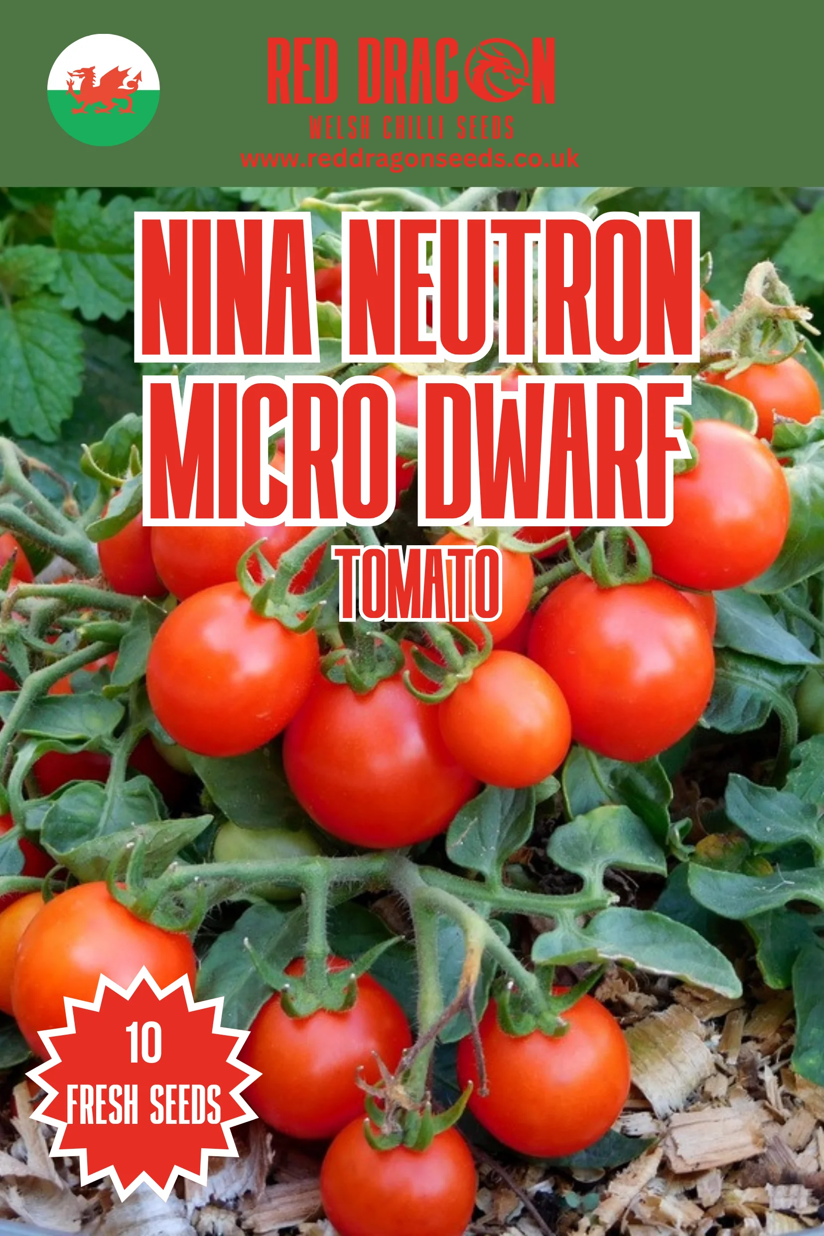 Nina Neutron Micro Dwarf Tomato Seeds