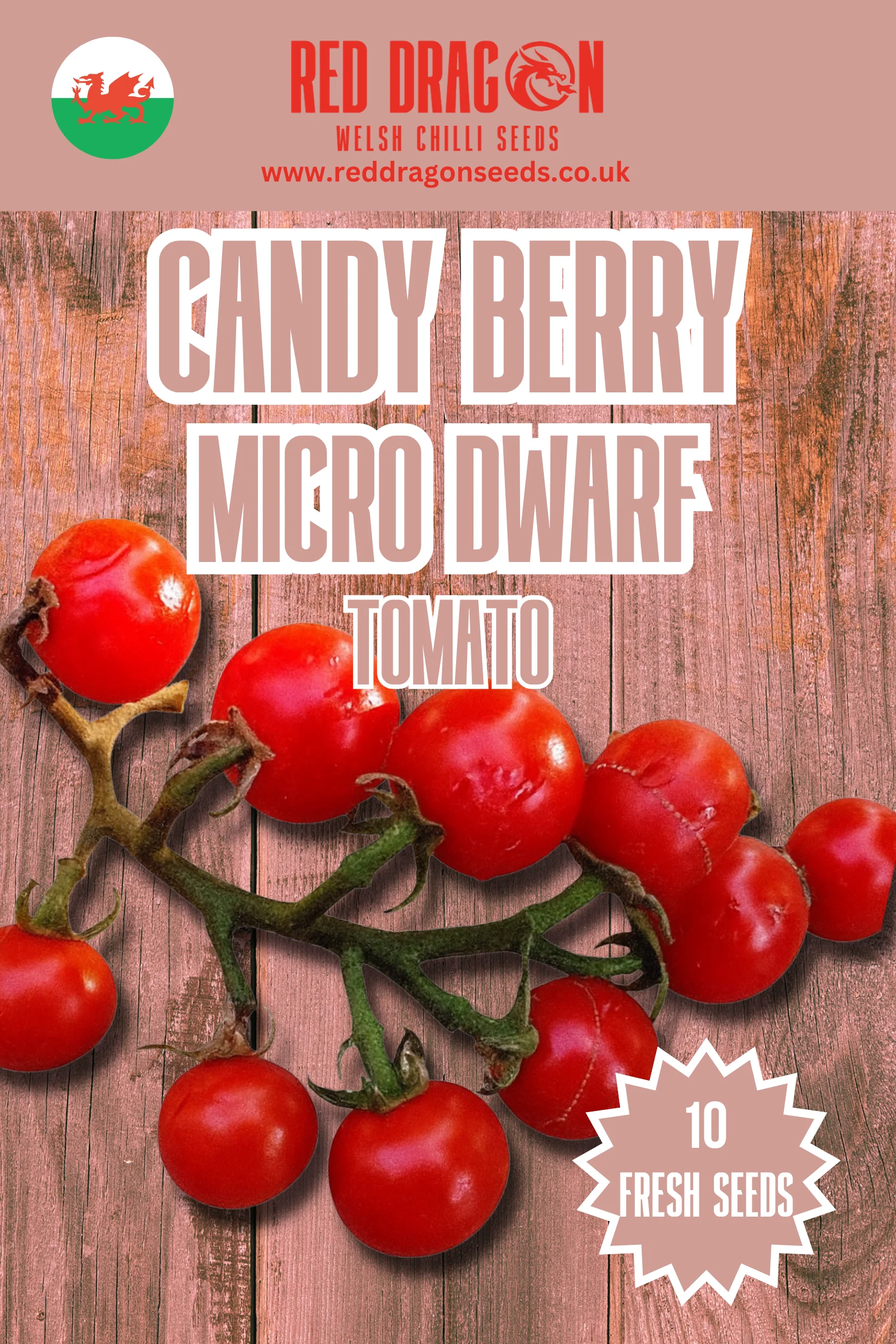 Candy Berry Micro Dwarf Tomato Seeds