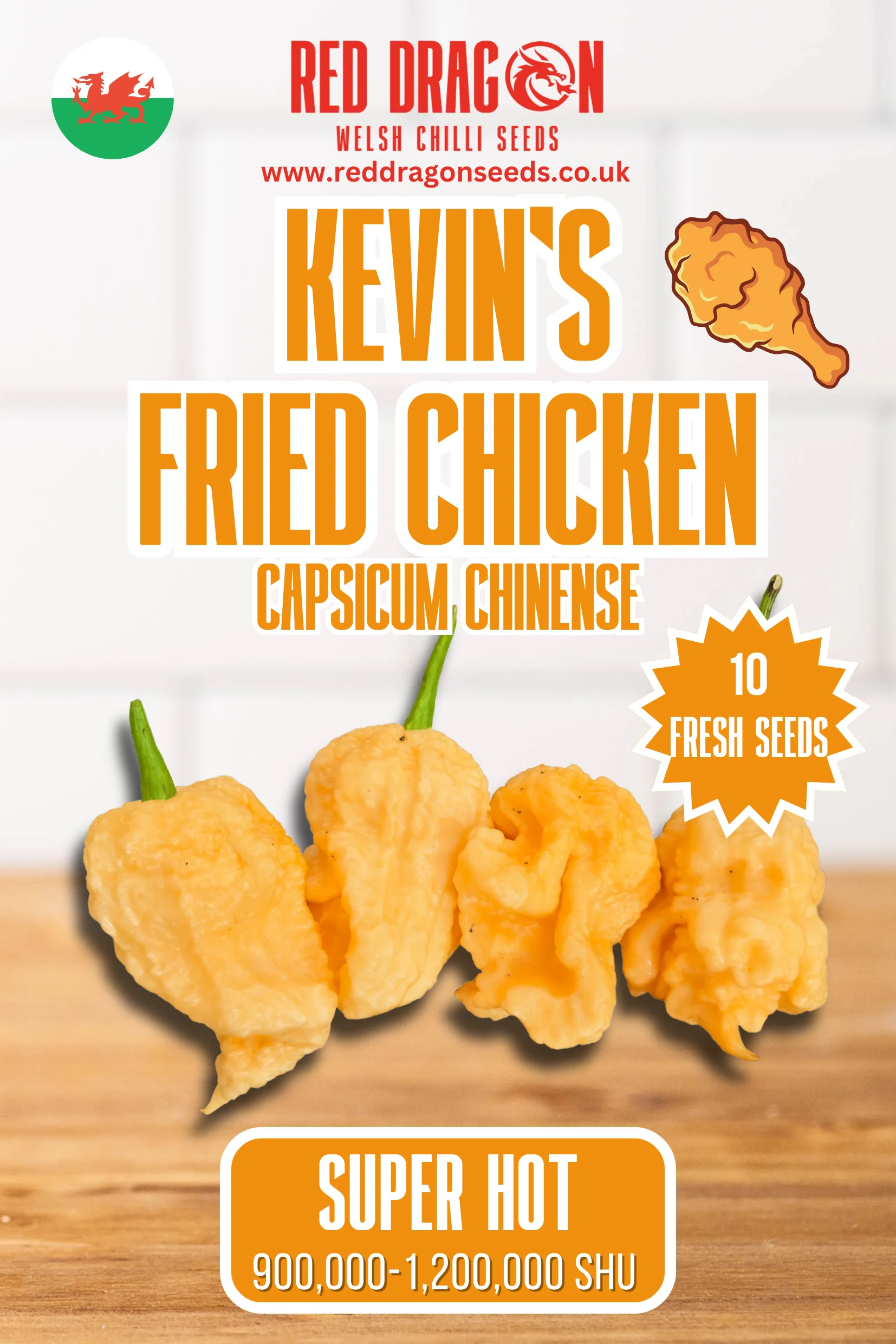 Kevin's Fried Chicken Chilli Seeds