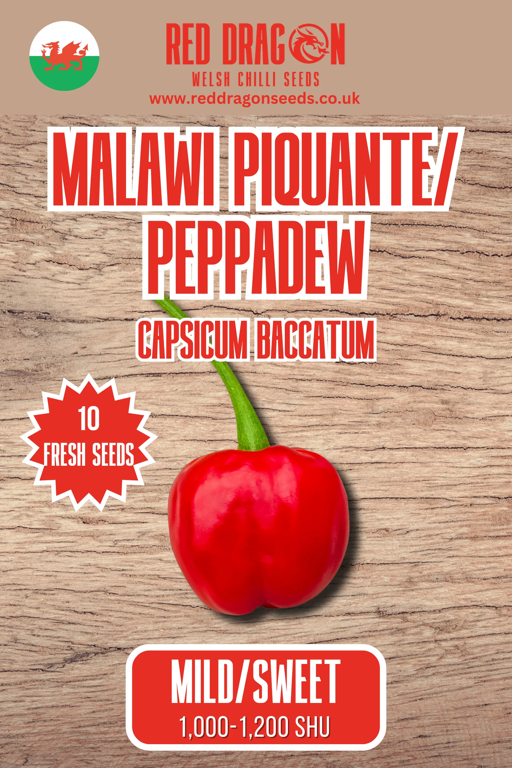 Malawi Piquante Peppadew Chilli Seeds