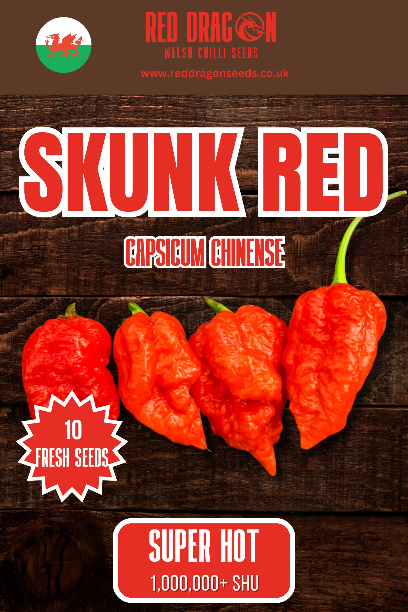 Skunk Red Chilli Seeds