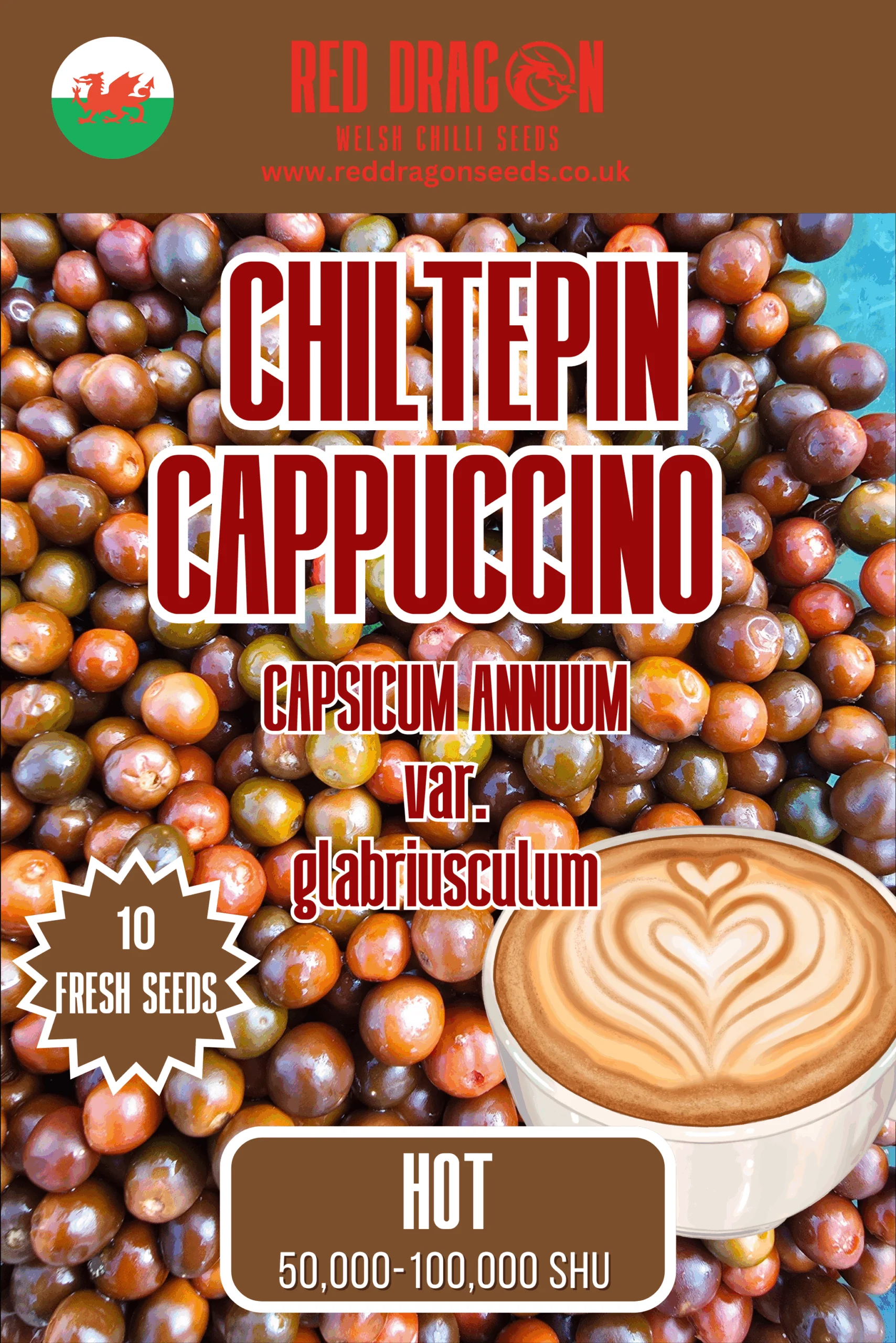 Chiltepin Cappuccino Chilli Seeds