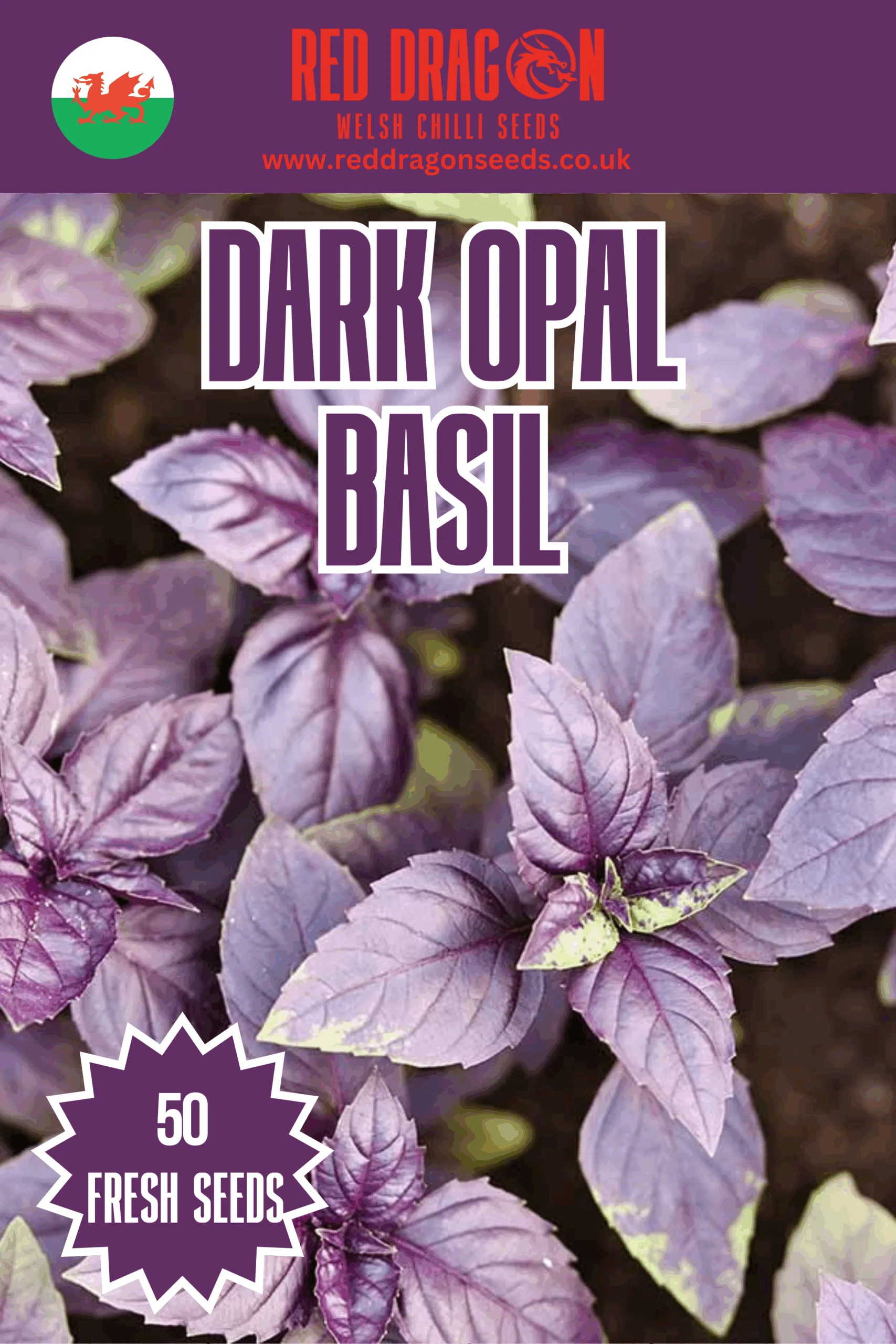 Dark Opal Basil Seeds