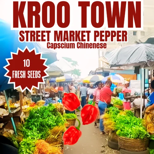 Kroo Town Street Market Pepper Seeds