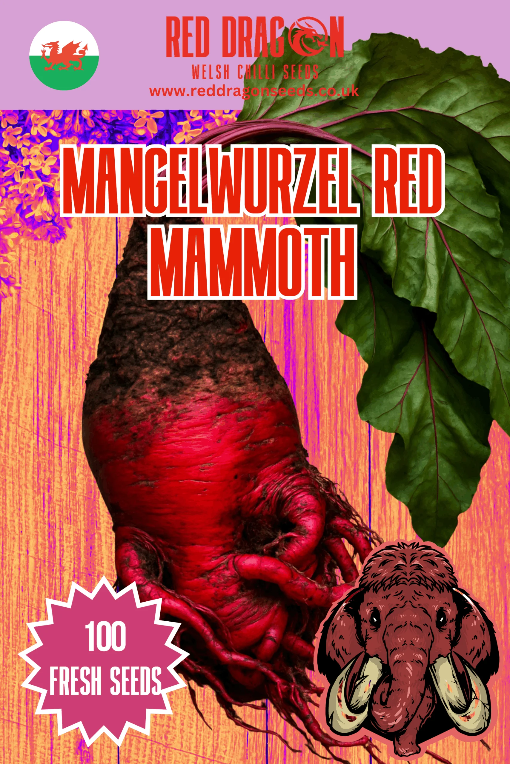 Mangelwurzel Red Mammoth Seeds