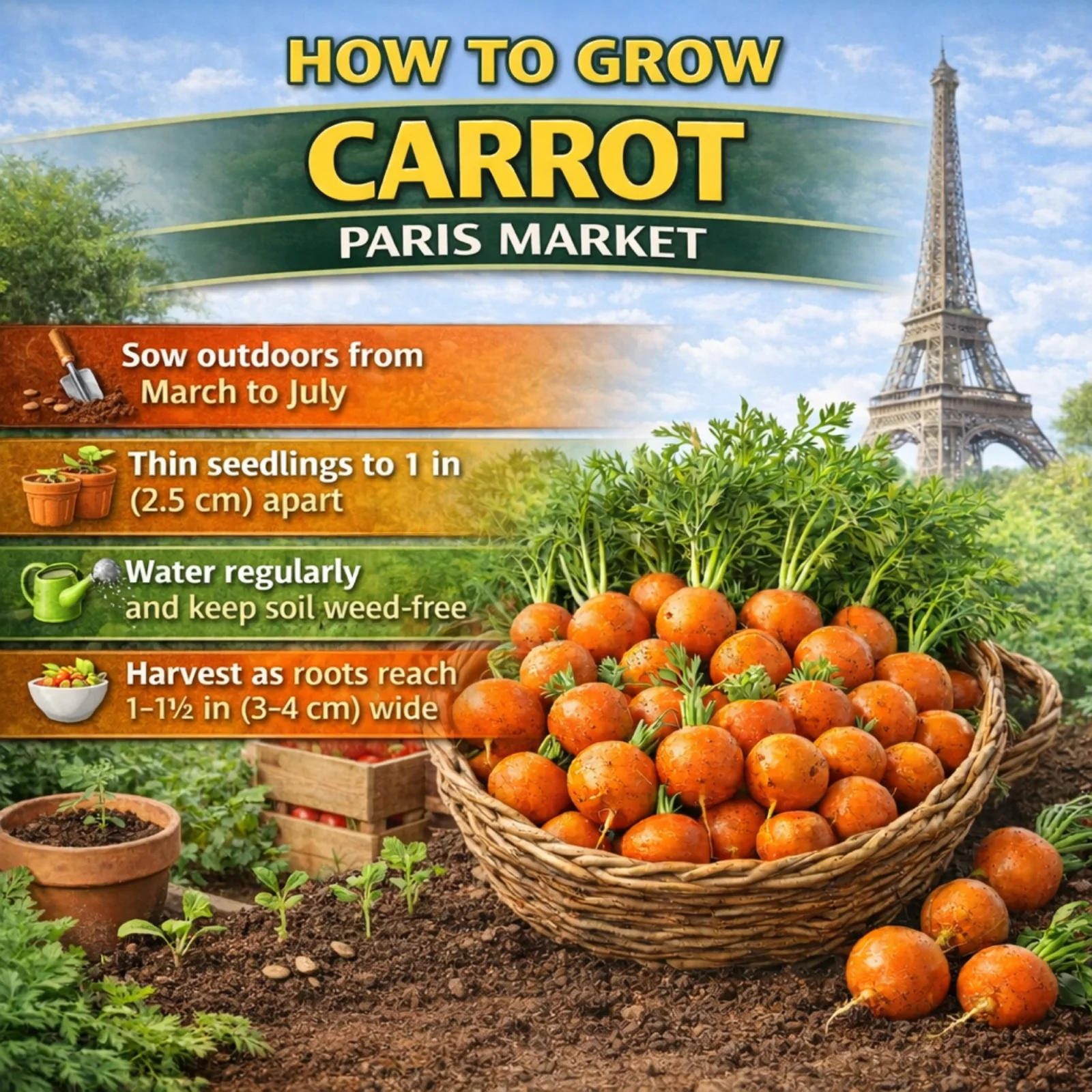 Paris Market Carrot - Image 3