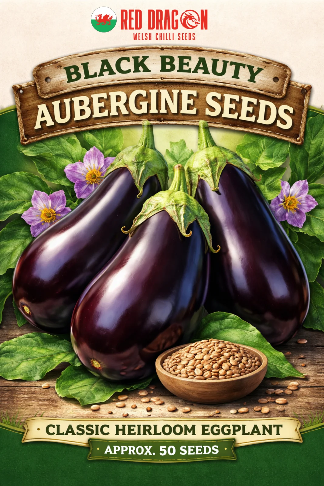 Black Beauty Aubergine