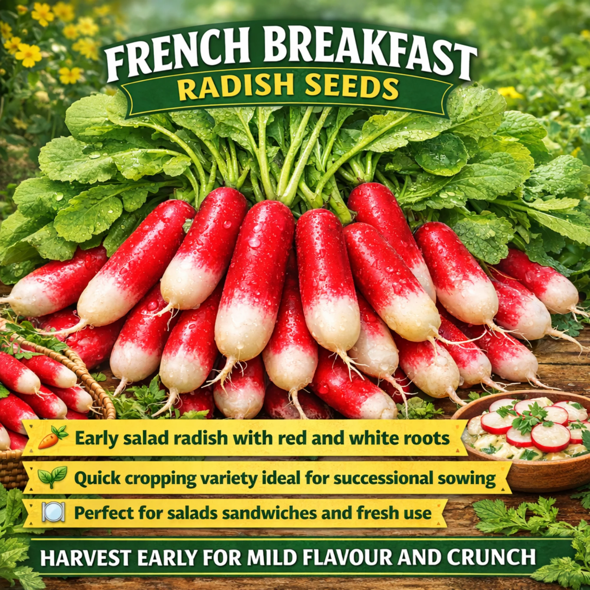 French Breakfast Radish - Image 2